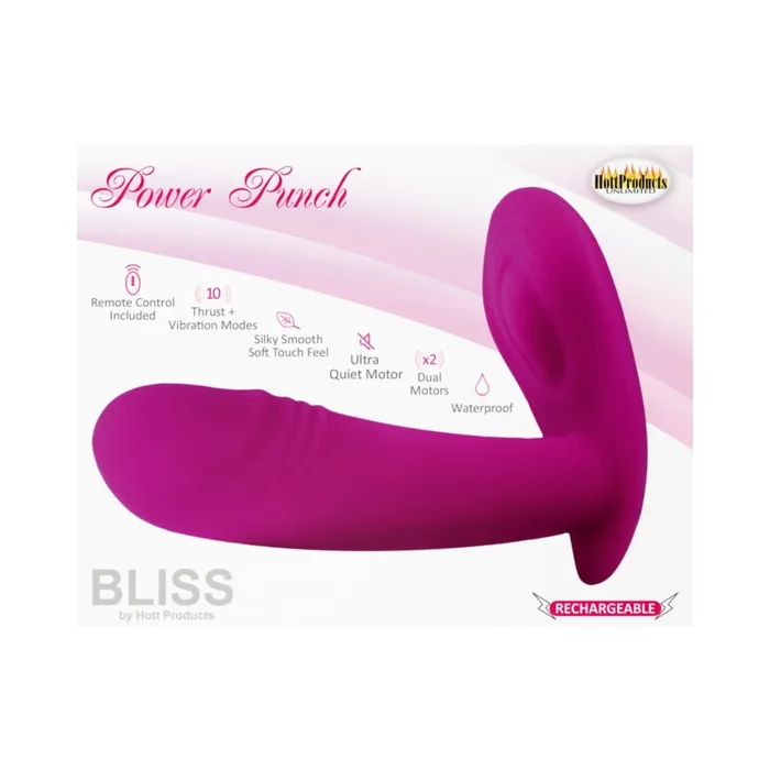 Vibrators Fairvillacom Bliss Power Punch Thrusting Vibe
