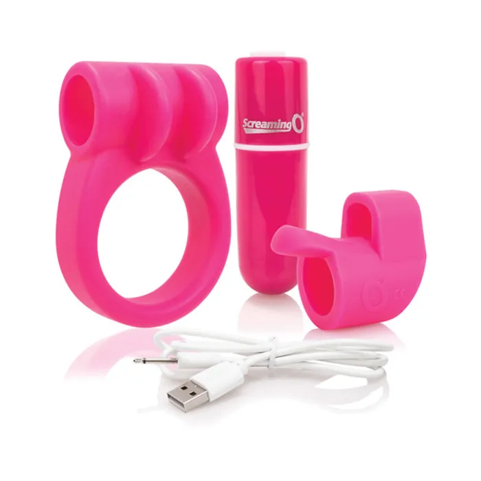 Vibrators Fairvillacom Charged Combo Kit 1 Purple