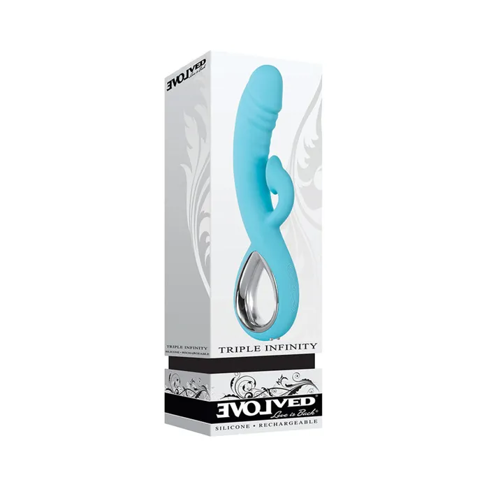 Vibrators Fairvillacom Evolved Triple Infinity Teal