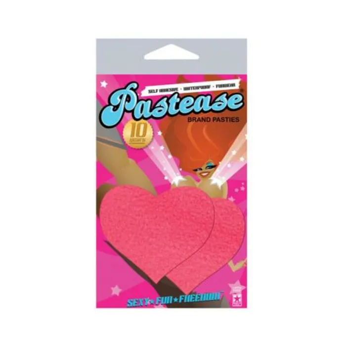 Vibrators Fairvillacom Heart Neon Pink Pasties OS