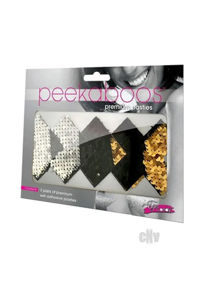 Vibrators Fairvillacom Peekaboo Reversible Sequin X Blkgld