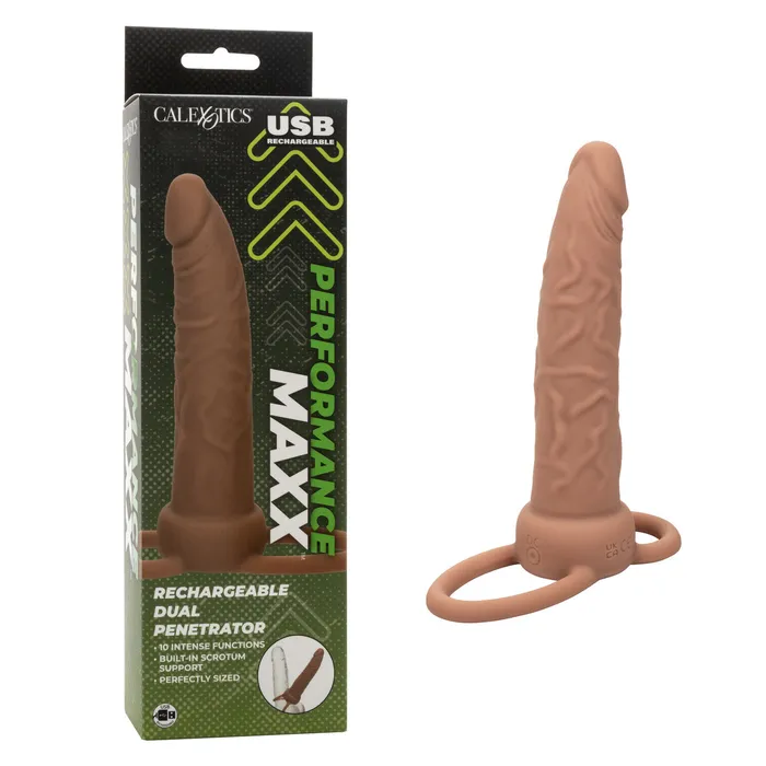 Vibrators Fairvillacom Perform Maxx Recharge Dp Brown