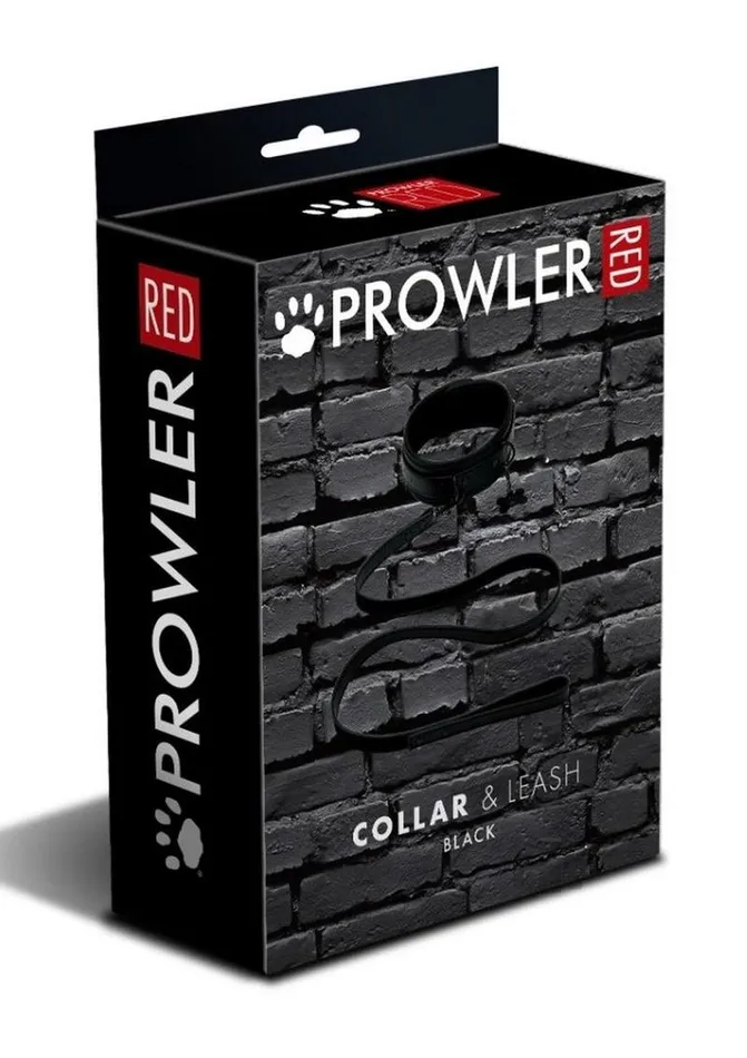 Vibrators Fairvillacom Prowler Red Collar And Leash Blk