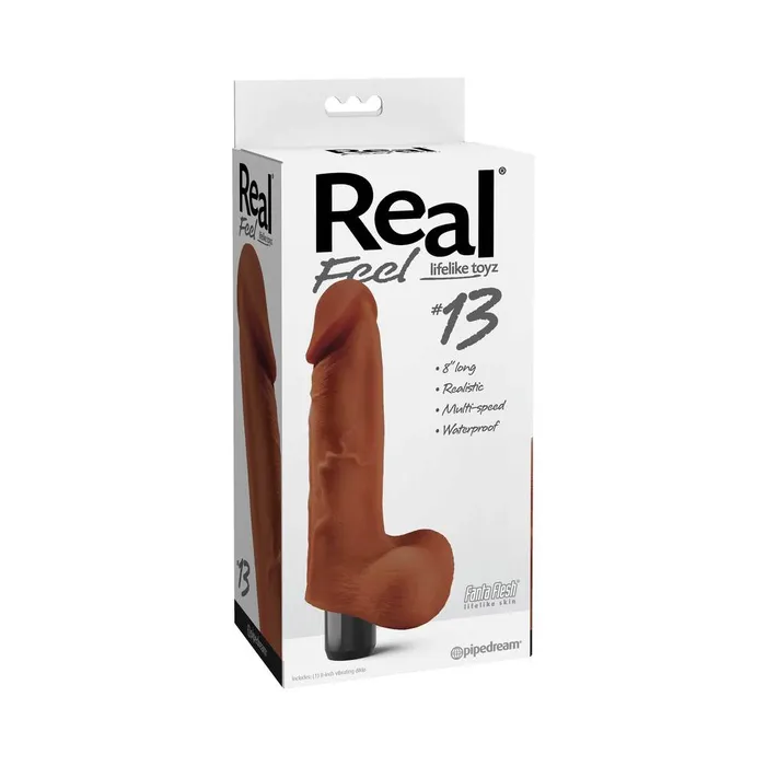 Vibrators Fairvillacom Real Feel Lifelike Toyz No 13 Brown Vibrator