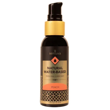 Vibrators Fairvillacom Sensuva Natural Water Based Personal Moisturizer 2 oz Peach
