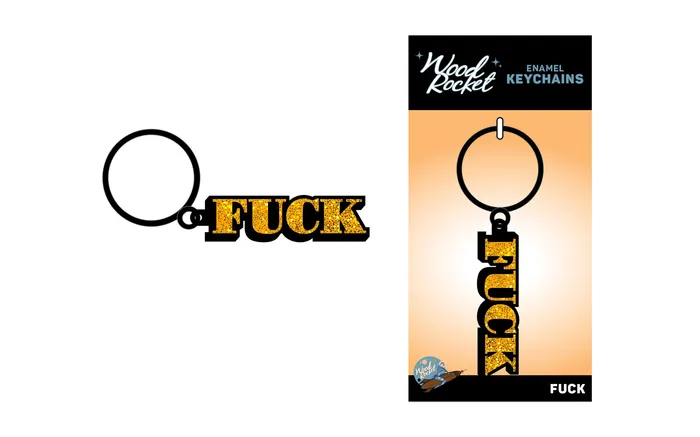 Vibrators Fairvillacom Wood Rocket Fuck Keychain Gold