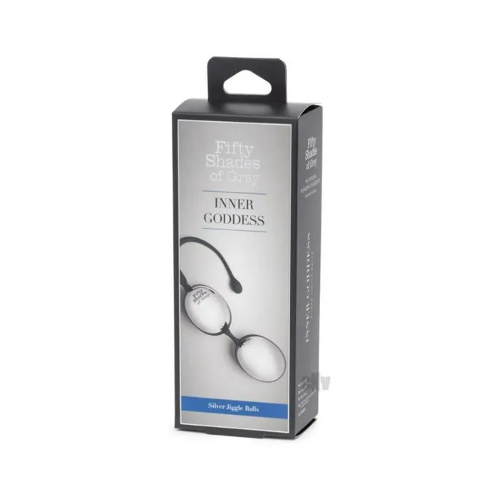 Vibrators Fifty Shades of Grey Inner Goddess Silver Jiggle Balls 67 g Fairvillacom