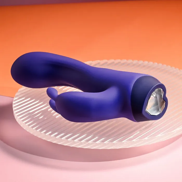 Vibrators Selopa PLUM JOB 135 cm USBR Rabbit Vibrator Purple ShhhWndsr