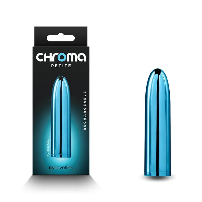 Vibrators ShhhWndsr Chroma Petite 87 cm USB Rechargeable Bullet Vibrator BLUE Vibrators ShhhWndsr Chroma Petite 87 cm USB Rechargeable Bullet Vibrator BLUE
