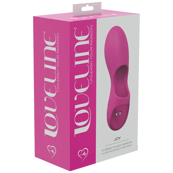 Vibrators ShhhWndsr LOVELINE Joy Finger Vibe Pink Vibrators ShhhWndsr LOVELINE Joy Finger Vibe Pink