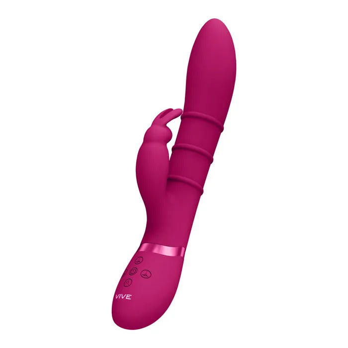 Vibrators ShhhWndsr VIVE Sora GSpot Rabbit Vibrator Pink Vibrators ShhhWndsr VIVE Sora GSpot Rabbit Vibrator Pink