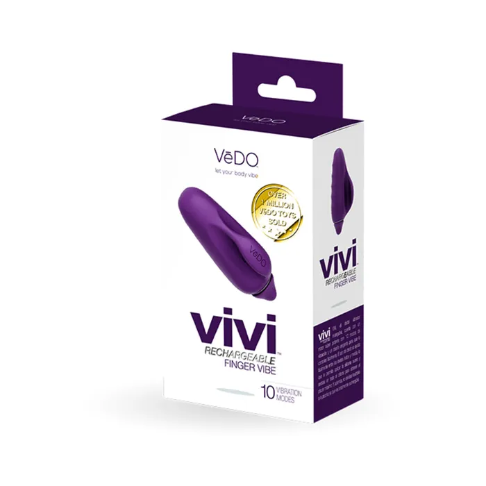 Vibrators Vivi Rechargeable Finger Vibe Fairvillacom