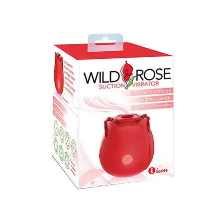 Wild Rose Rechargeable Silicone Suction Vibrator Red Fairvillacom Female Sex Toys Wild Rose Rechargeable Silicone Suction Vibrator Red Fairvillacom Female Sex Toys
