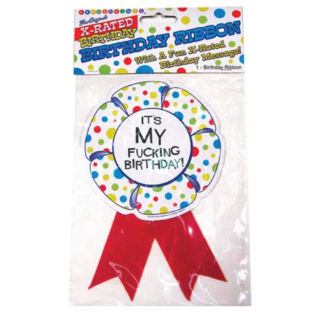 XRated Birthday Party Award Ribbon Fairvillacom Vibrators