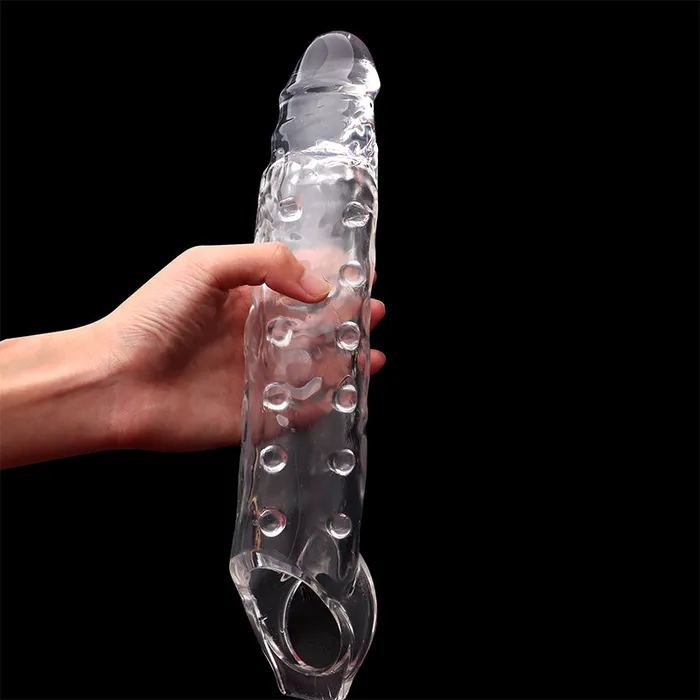 11 Long Penis Extension Sleeve LoveLife SexToys Male Sex Toys