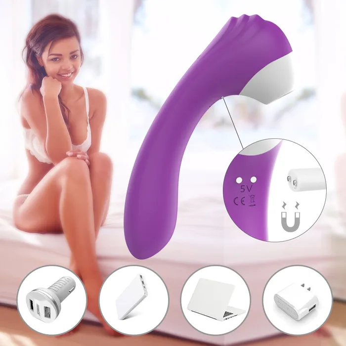 69 Vibrations Kenya Female Sex Toys Korleen Suction and Gspot Vibrator
