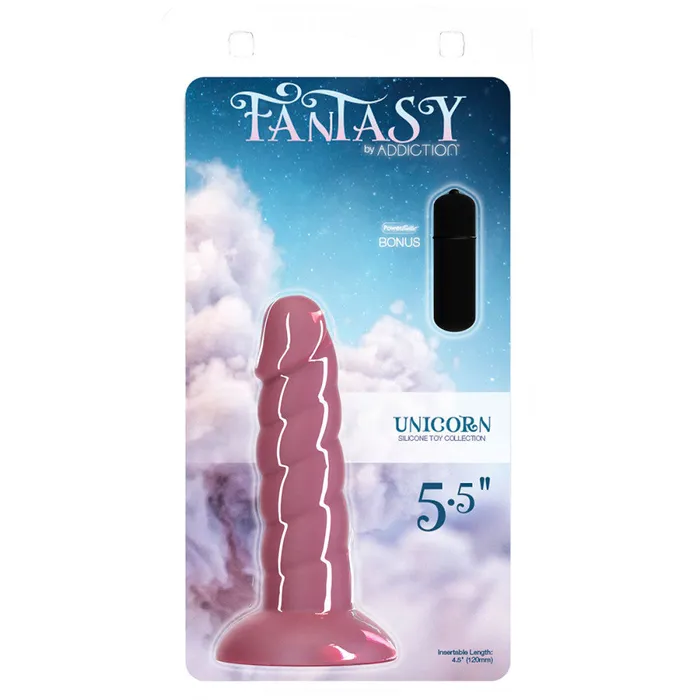 Addiction Unicorn Pink Dil 55 BMS Dildos