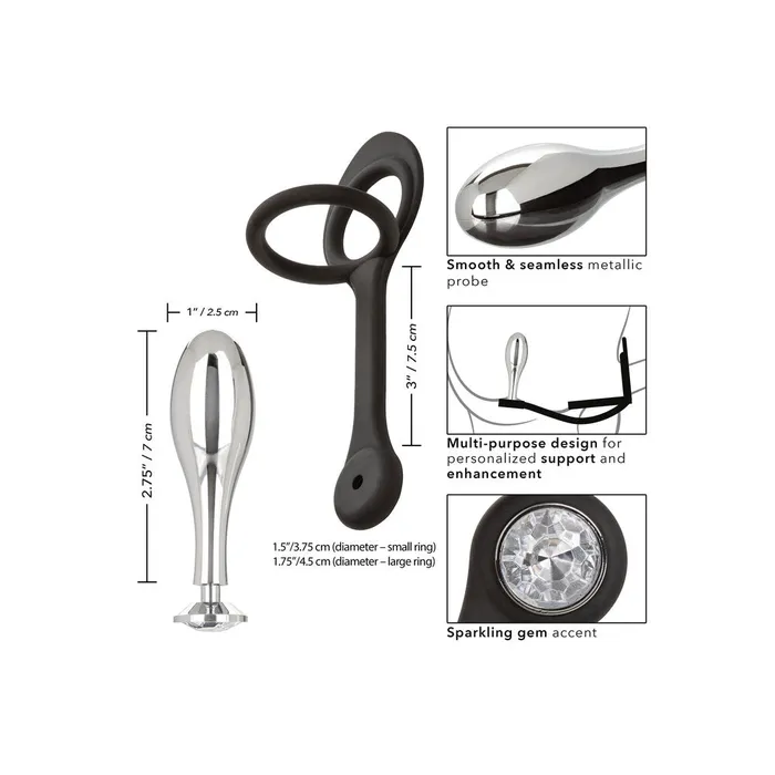 Anal California Exotic Star Fucker Teardrop Plug And Cockring