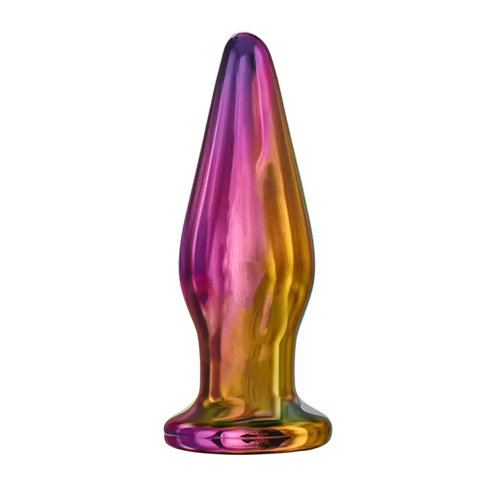 Anal Glamour Glass Remote Control Tapered Butt Plug Dream Toys Anal Glamour Glass Remote Control Tapered Butt Plug Dream Toys