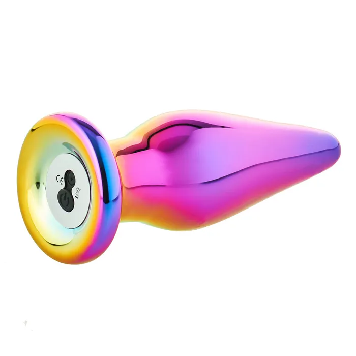 Anal Glamour Glass Remote Control Tapered Butt Plug Dream Toys Anal Glamour Glass Remote Control Tapered Butt Plug Dream Toys