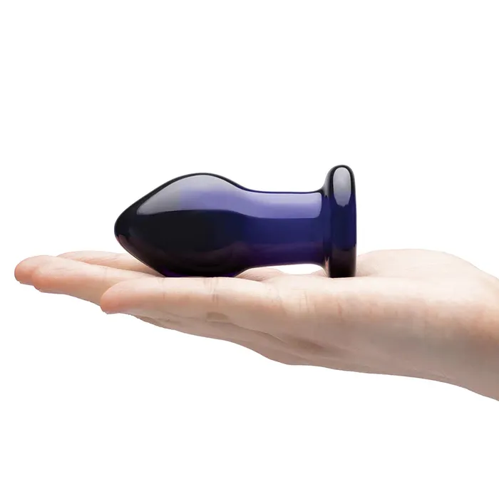 Anal Glas GLAS 35 Rechargeable Remote Controlled Vibrating Glass Butt Plug