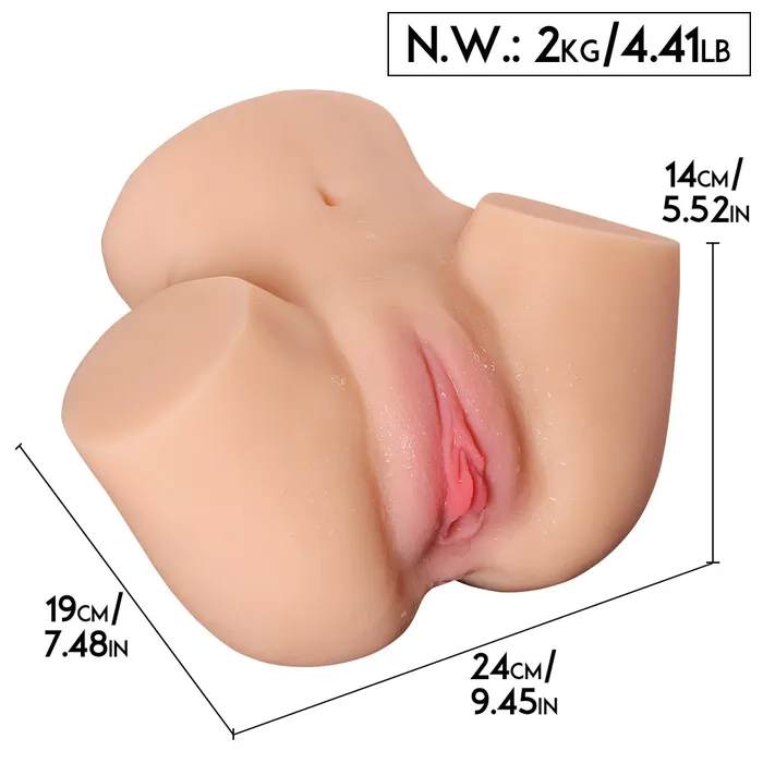 ANGELSX Male Sex Toys 20 KG Realistischer Masturbator Praller Po