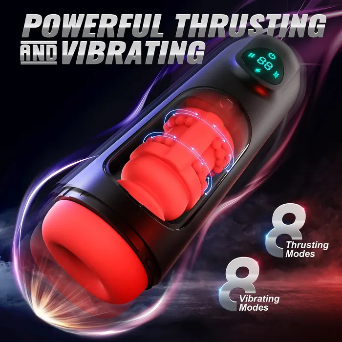 ANGELSX Vibrators Neue mnnliche Masturbatoren mit 8 Vibrations und Stomodi und LCDDisplay ANGELSX Vibrators Neue mnnliche Masturbatoren mit 8 Vibrations und Stomodi und LCDDisplay