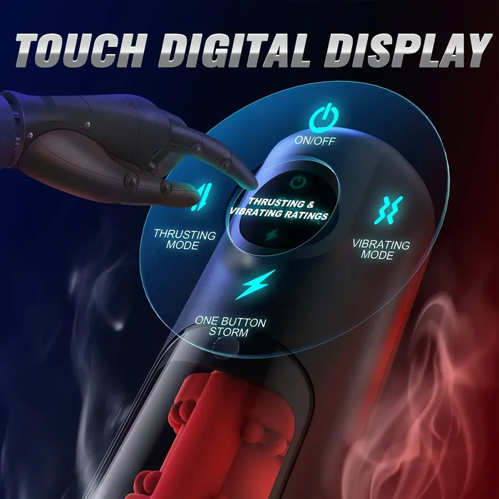 ANGELSX Vibrators Neue mnnliche Masturbatoren mit 8 Vibrations und Stomodi und LCDDisplay ANGELSX Vibrators Neue mnnliche Masturbatoren mit 8 Vibrations und Stomodi und LCDDisplay