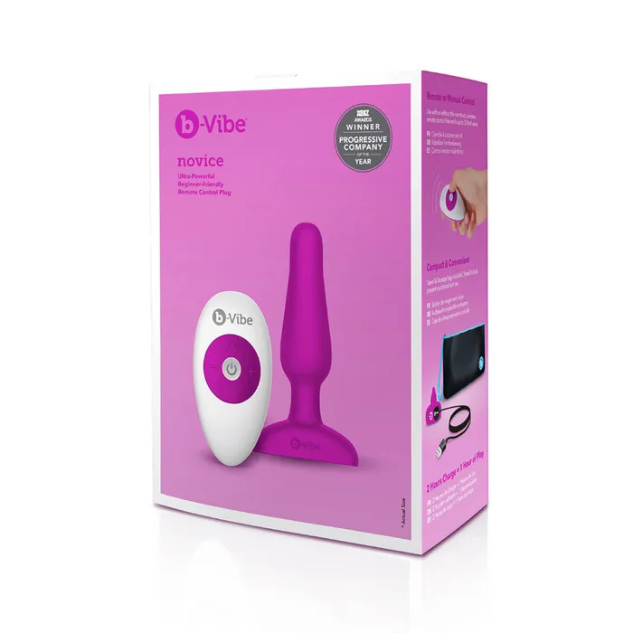 BVibe Fuchsia Novice Plug BVibe Anal