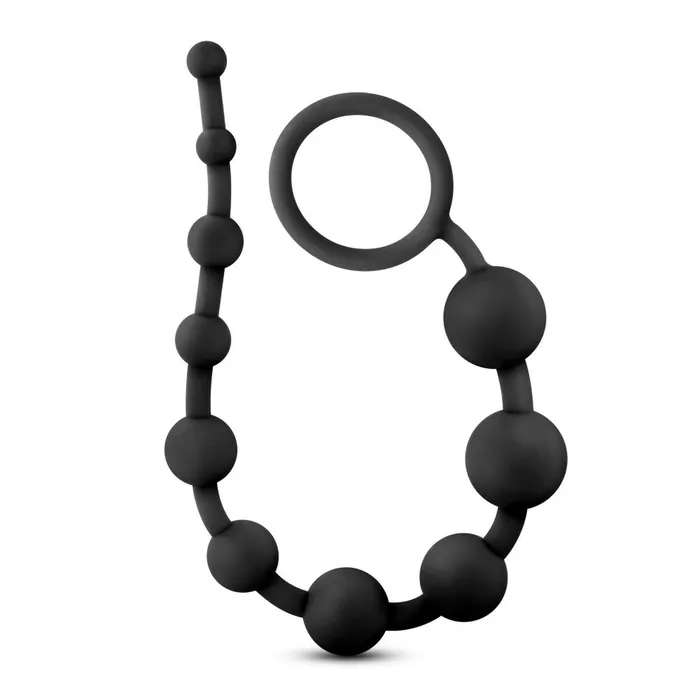 Blush Novelties Anal Adventures Platinum Silicone 10 Booty Beads Blush Novelties Male Sex Toys Blush Novelties Anal Adventures Platinum Silicone 10 Booty Beads Blush Novelties Male Sex Toys
