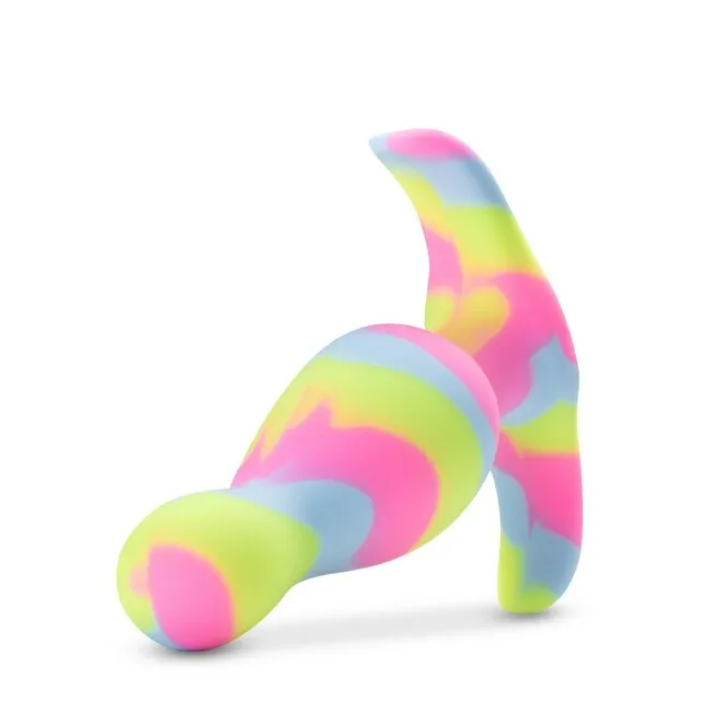 Blush Novelties Avant Kaleido Beaded Butt Plug Lime Anal