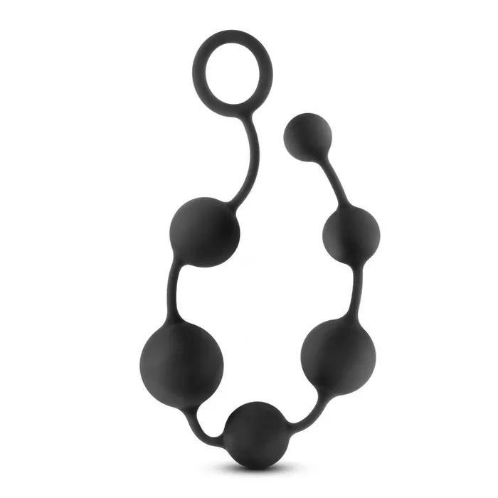 Blush Novelties Male Sex Toys Blush Novelties Anal Adventures Platinum Silicone Large Anal Beads