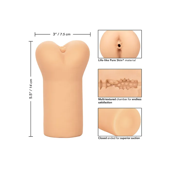 California Exotic Male Sex Toys Boundless Anus Masturbator Flesh Pink California Exotic Male Sex Toys Boundless Anus Masturbator Flesh Pink