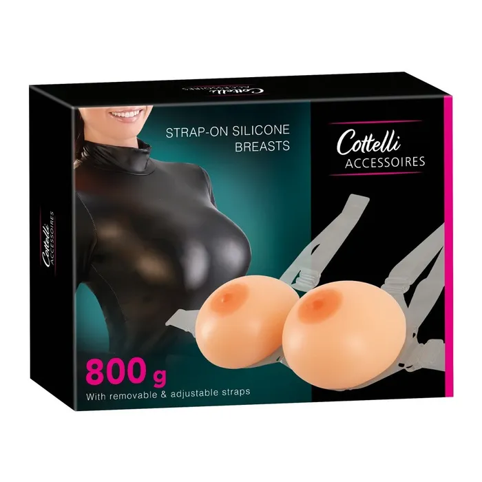 Cottelli Collection Female Sex Toys Strap On Silicone Breasts 800g Cottelli Collection Female Sex Toys Strap On Silicone Breasts 800g