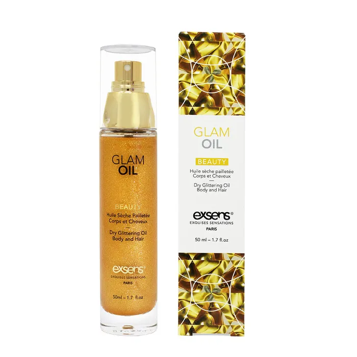 Couples Exsens Glam Oil Gold Shimmering Body Oil Exsens