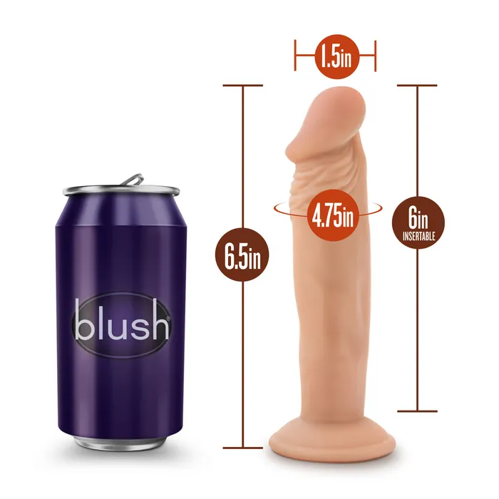 Dildos Dr Small Flesh Dildo 6 Inch Dr Skin Blush Novelties