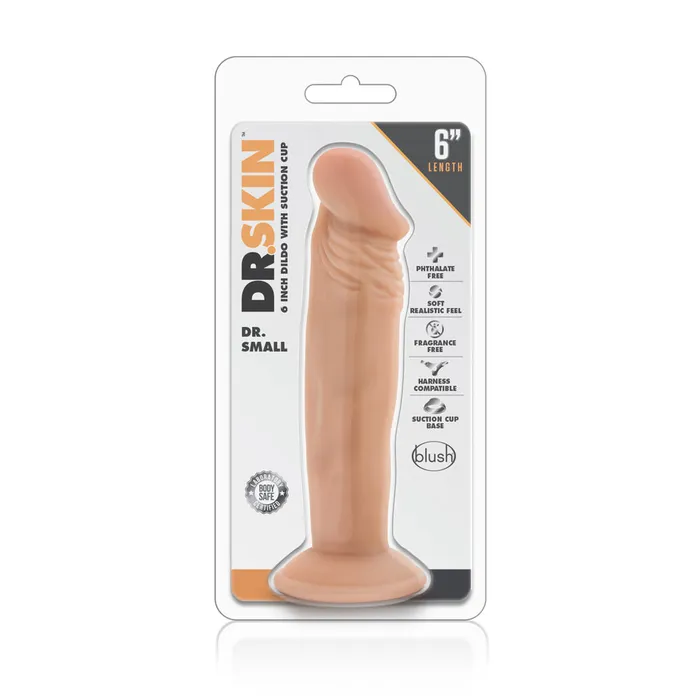 Dildos Dr Small Flesh Dildo 6 Inch Dr Skin Blush Novelties