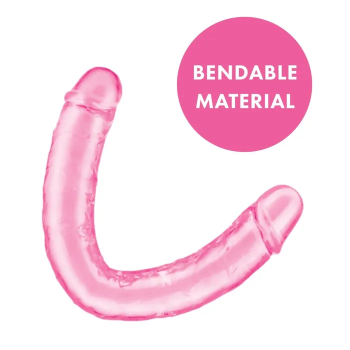Dildos Me You Us Me You Us Ultra Double Dildo 12 Inches Pink