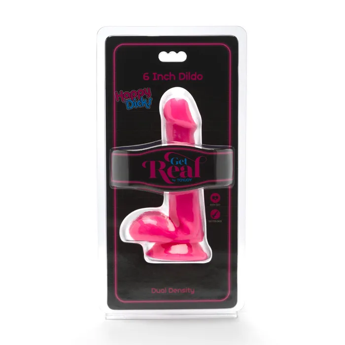 Dildos Toy Joy Sex Toys Happy Dicks Dildo With Balls 6 Inches ToyJoy