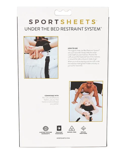 Dildos Under The Bed Restraint System Sportsheets