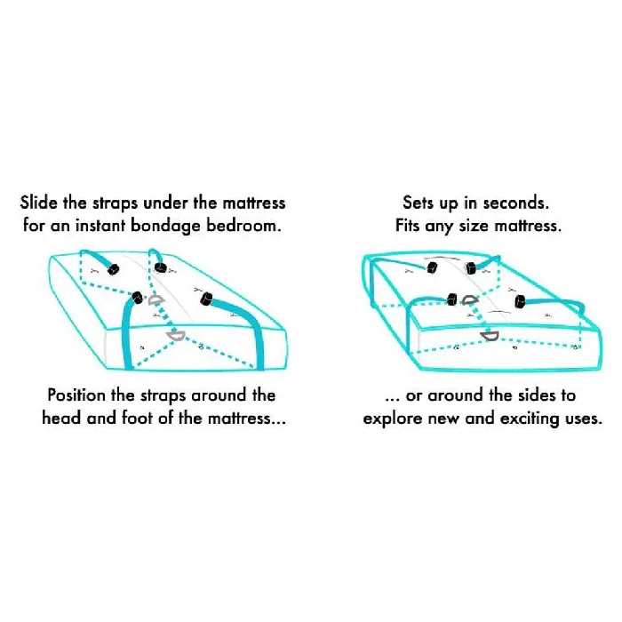 Dildos Under The Bed Restraint System Sportsheets