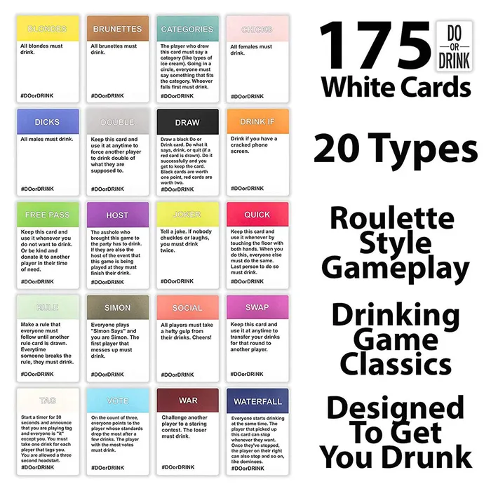 Do or Drink Win or Blackout Card Game LoveLife SexToys Games Do or Drink Win or Blackout Card Game LoveLife SexToys Games