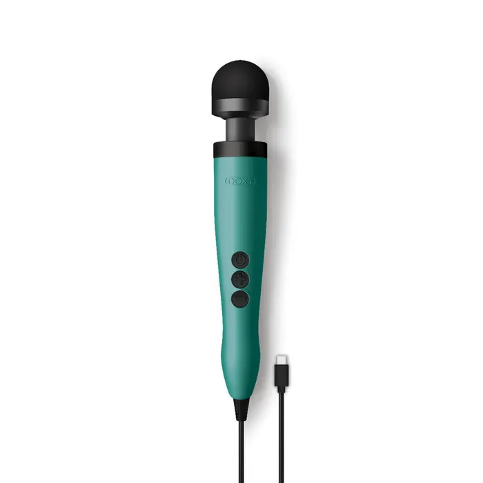Doxy Wand Massagers Vibrators Doxy Wand 3 Turquoise USB Powered
