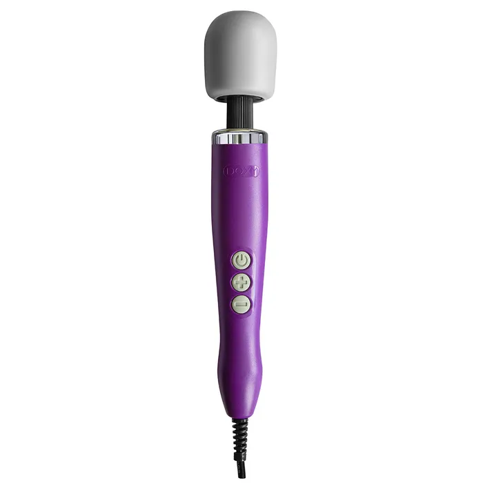 Doxy Wand Massagers Vibrators Purple Doxy Wand Massager UK Plug