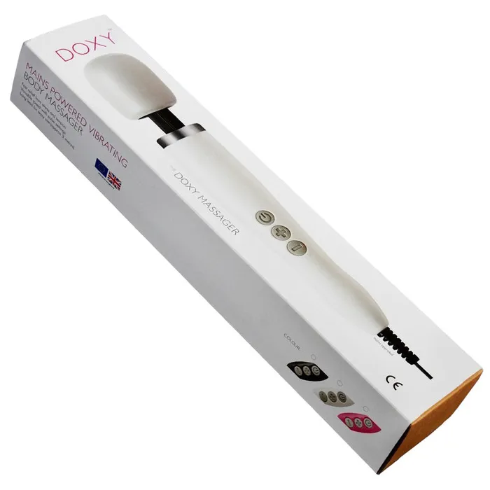 Doxy Wand Massagers Vibrators Purple Doxy Wand Massager UK Plug