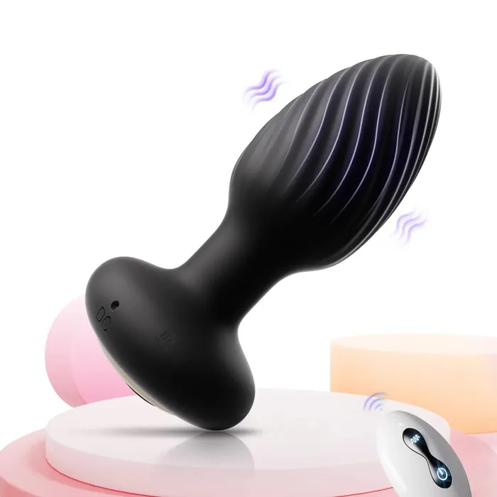 Female Sex Toys ANGELSX 2in1Buttplug mit 7 Dreh und Vibrationsmodi Analvibrator Female Sex Toys ANGELSX 2in1Buttplug mit 7 Dreh und Vibrationsmodi Analvibrator