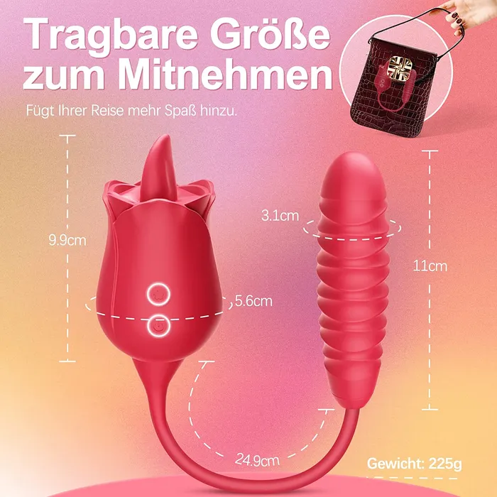 Female Sex Toys ANGELSX Vibratoren fr Sie Klitoris und Gpunkt mit 10 Stofunktions