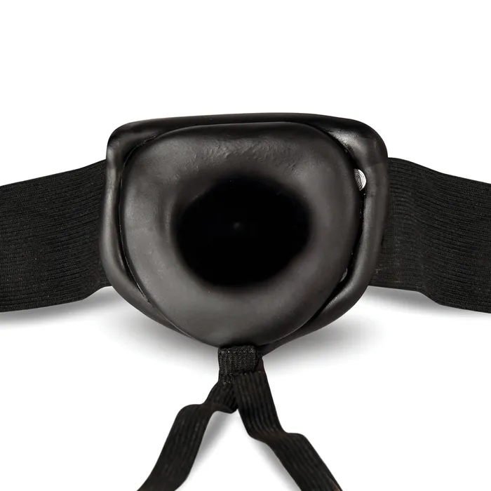 Female Sex Toys Blush Novelties Dr Skin Hollow Strap On 6 Inch Black