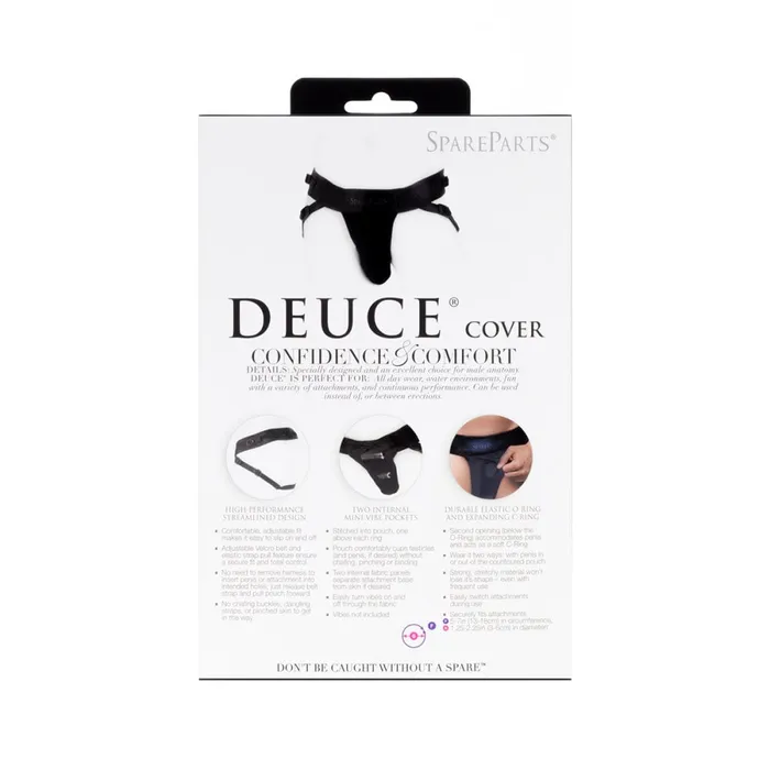 Female Sex Toys SpareParts Deuce Cover Underwear Double Strap Harness Spareparts Hardwear