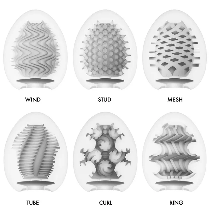 Female Sex Toys Tenga Tenga Easy Beat Egg 6pk Wonder